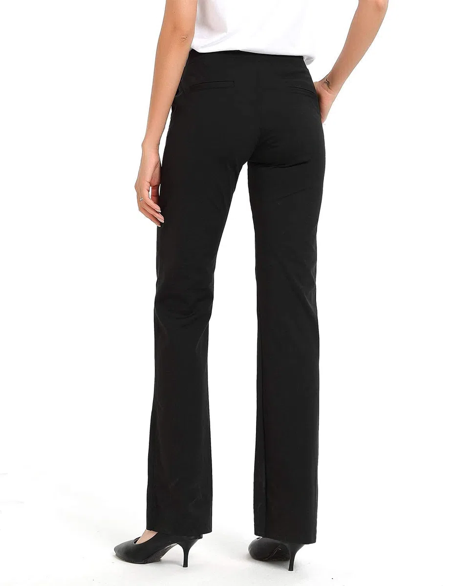 Safort Women Yoga Trousers Bootcut Yoga Pants Tummy Control Mid Waist Dress Work Trousers for Office, Gym, Casual, Jogging, Yoga
