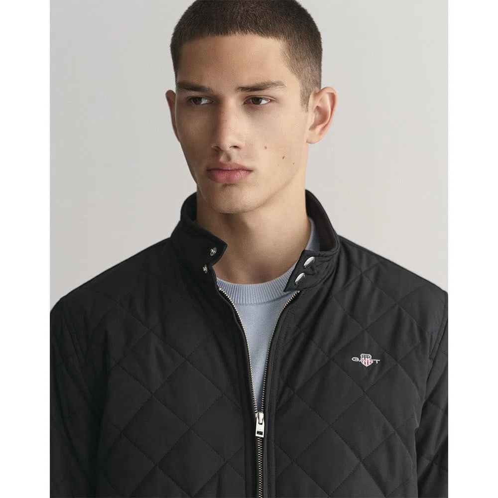 GANT Uomo Giacca Imbottita Per Antivento, Evening Blue