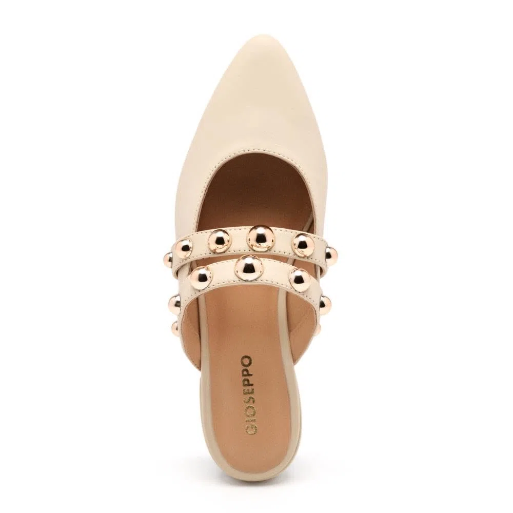 GIOSEPPO Mules Pelle con Borchie AHNAPEE