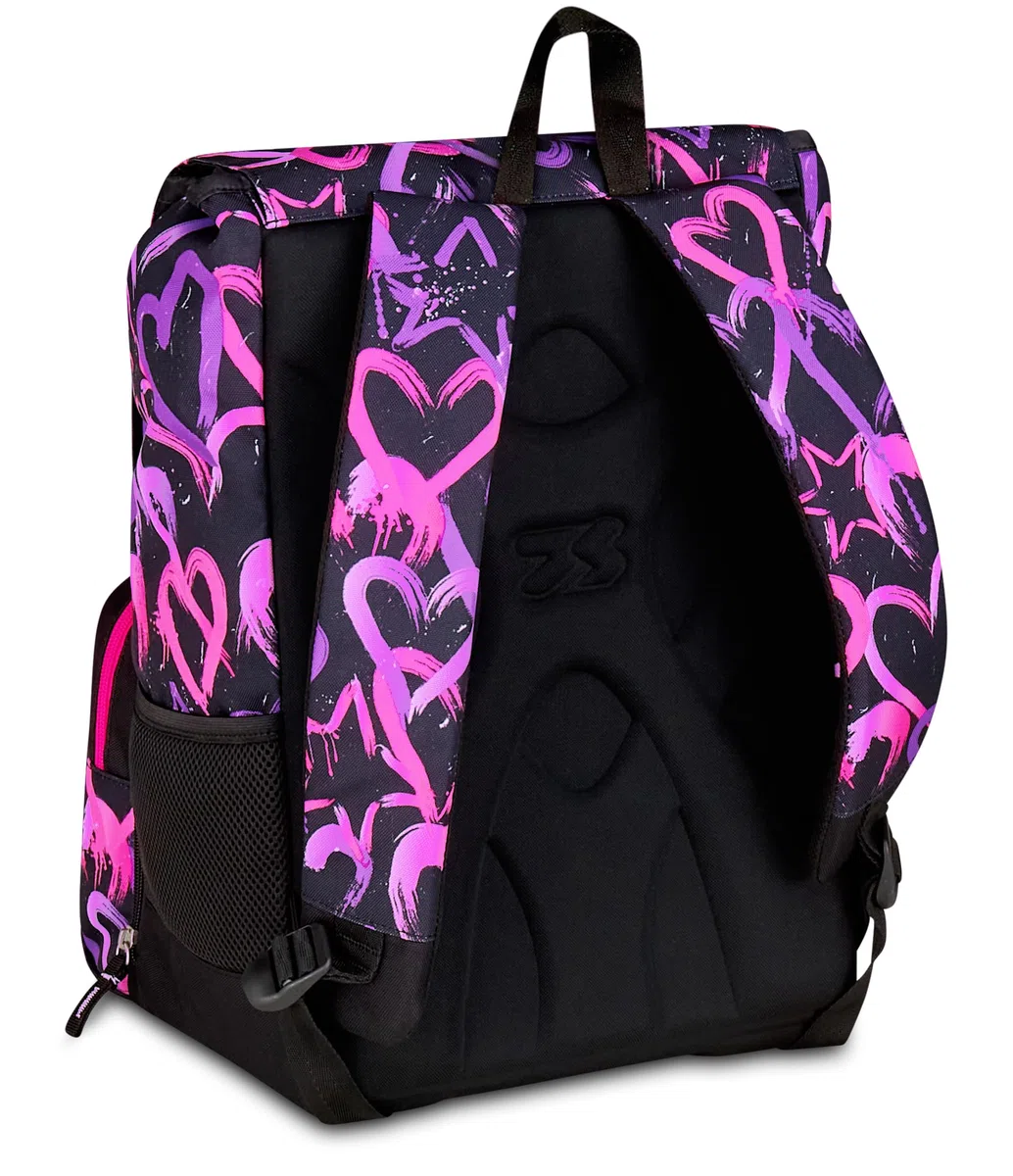 Seven Zaino Doppio Scomparto Estensibile, Rosa, Maxi Capienza, Schienale Preformato, Bambina e Ragazza, Scuola