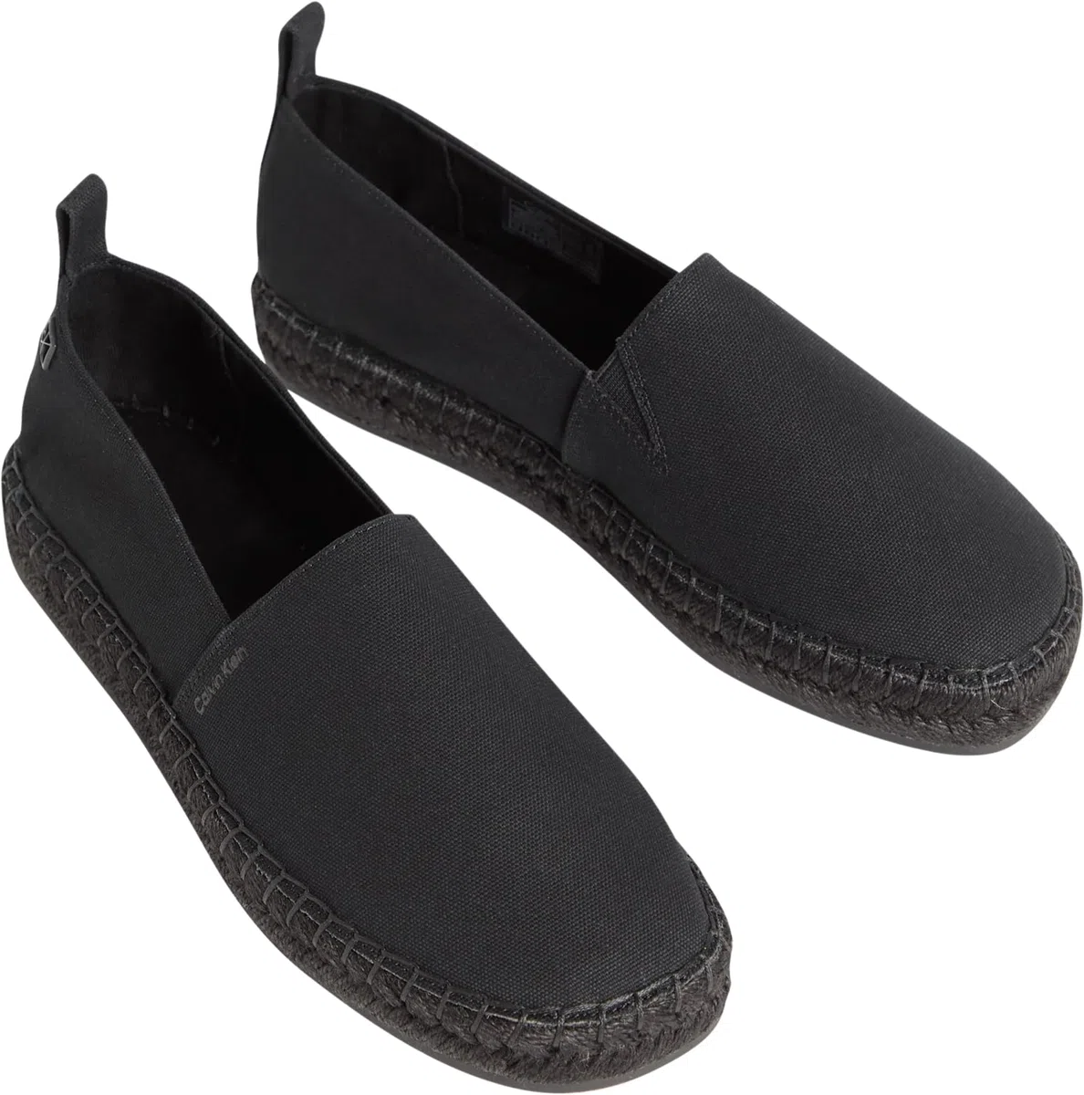 Calvin Klein Oblique Espadrille Canvas Hw0hw02931 EspadrillasDonna