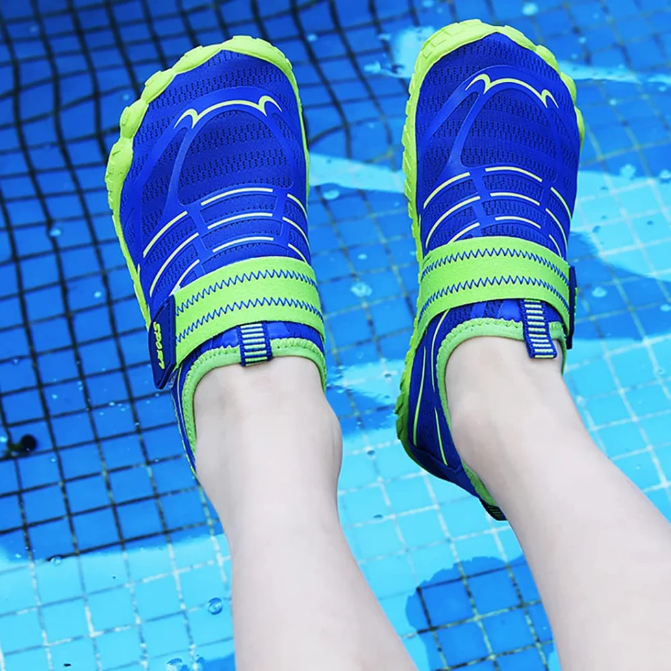 Scarpe da Immersione da Scoglio da Spiaggia Ragazze Ragazzi Asciugatura Rapida Scarpette da Surf