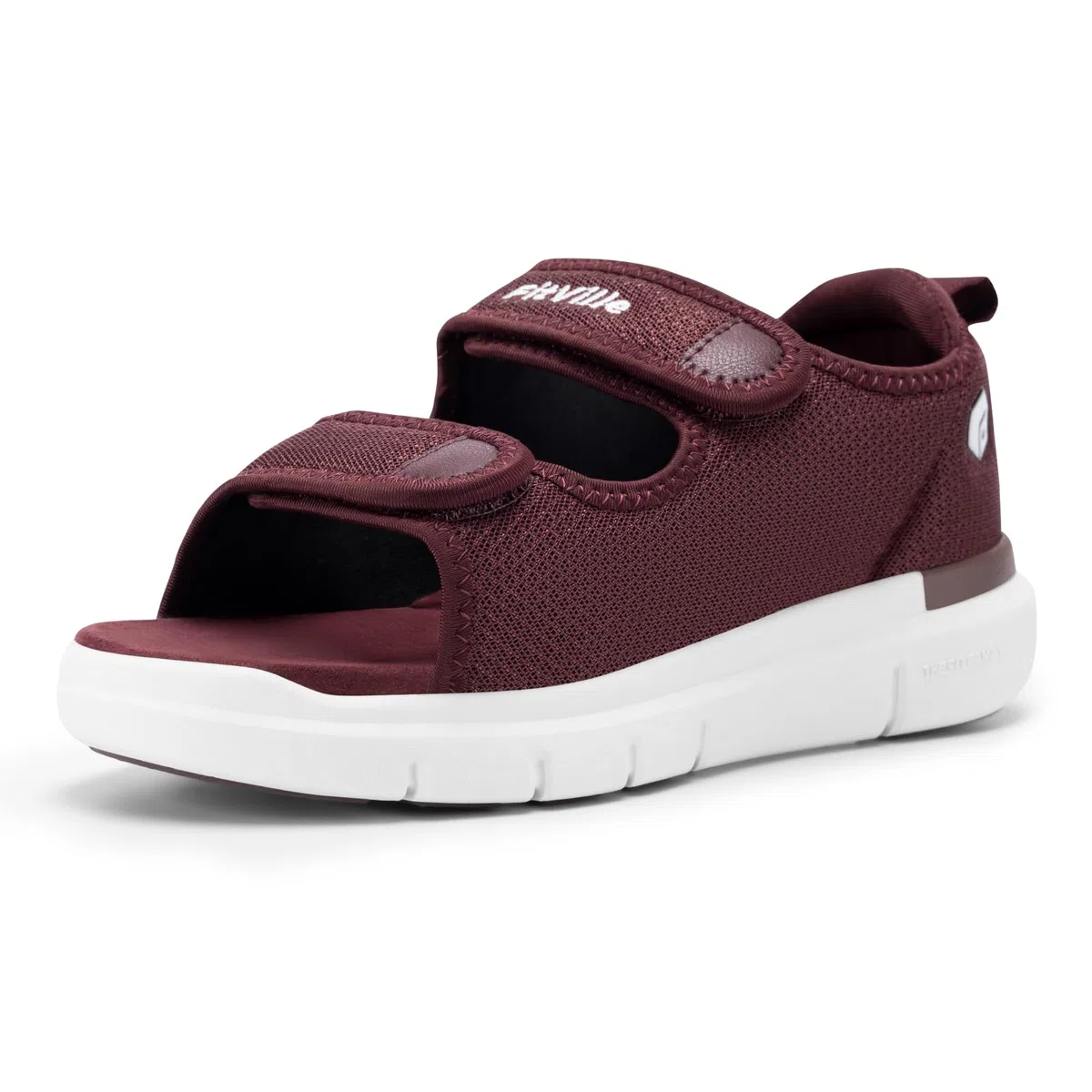 FitVille Sandali per Diabetici Donna Larghi Scarpe Ortopediche a Strappo Sandali Riabilitativi Apertura per Piedi Gonfi