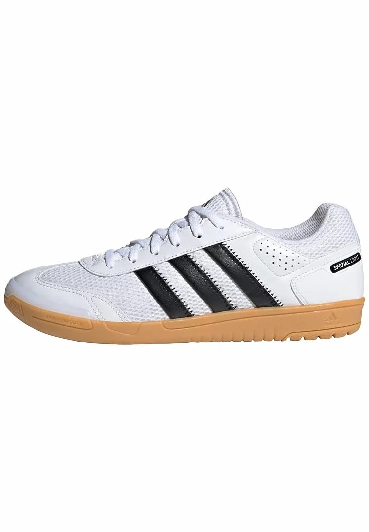 adidas Unisex - Adulto Spezial Light Handball Shoes, Cloud White / Core Black / Core Black, 46 2/3 EU