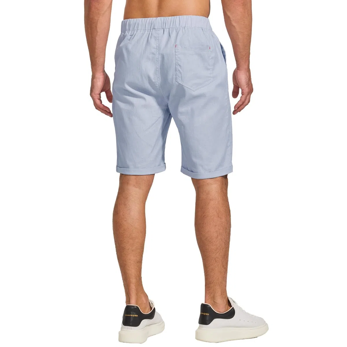 JustSun Pantaloncini Uomo Shorts Uomo con Tasche Cotone Leggero
