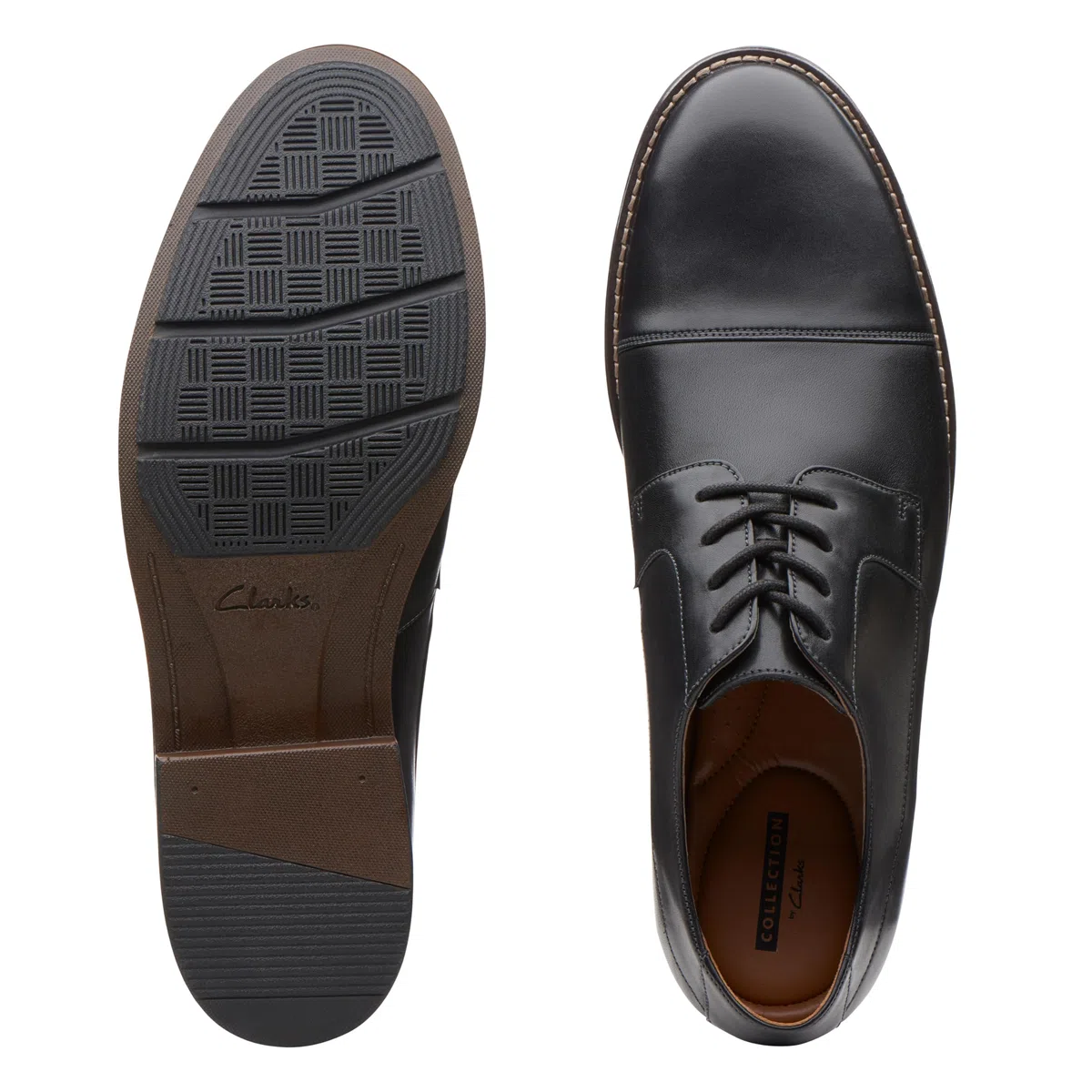 Clarks Becken cap, Scarpe Stringate Uomo
