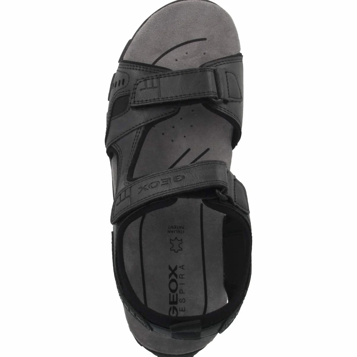 Geox U Sandal Strada A, Sandali Punta Aperta Uomo
