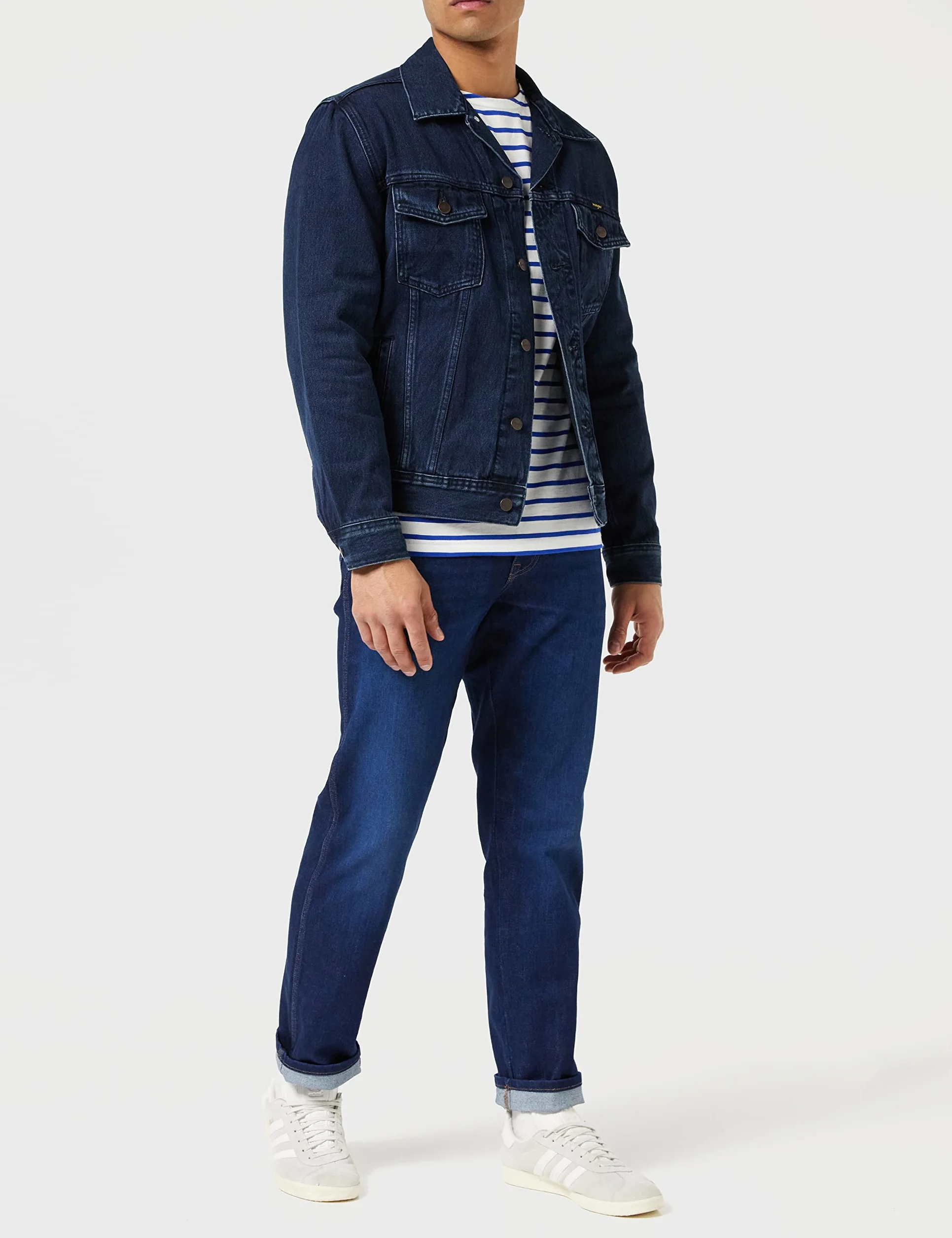 Wrangler Authentic Jacket Giacca in jeans Uomo