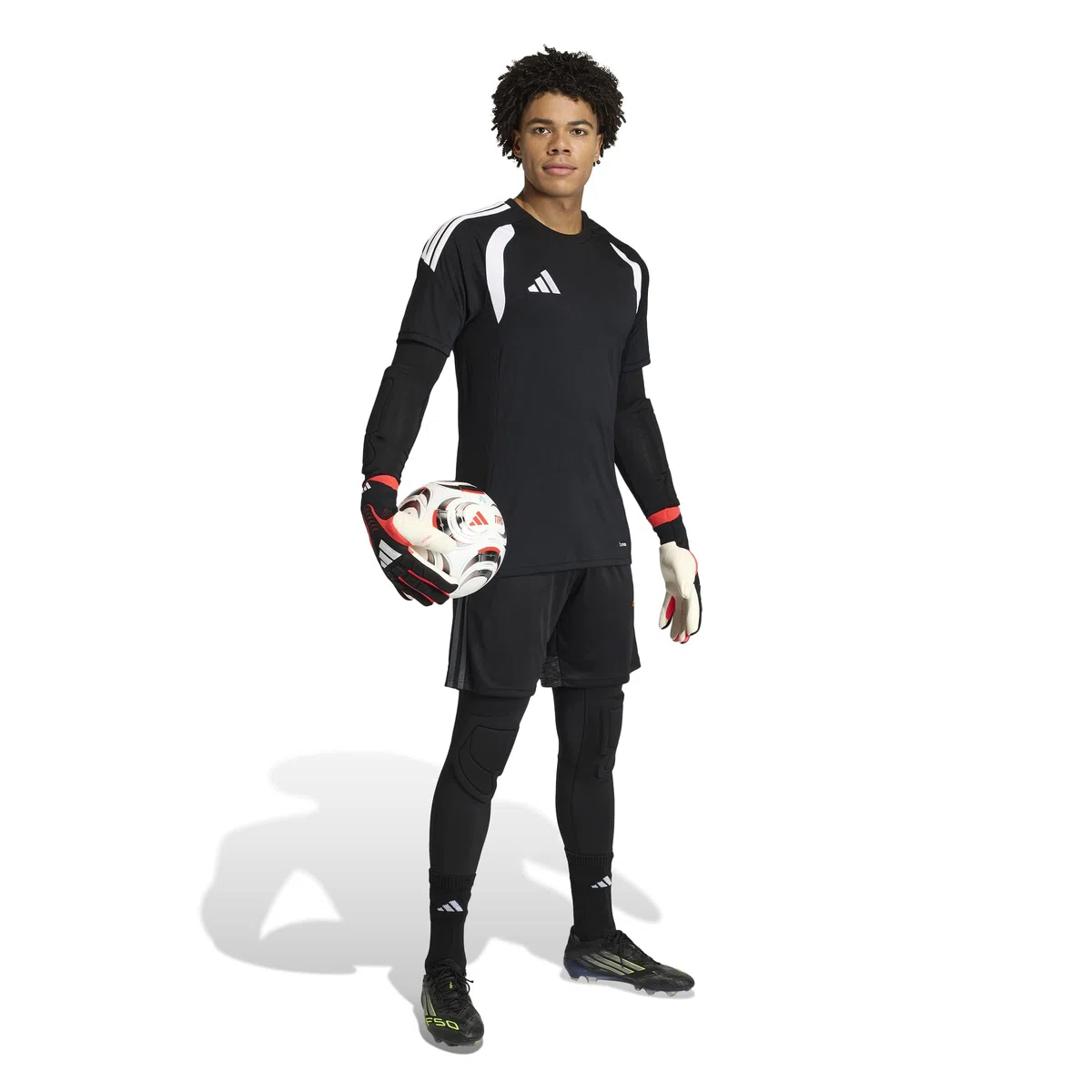 adidas - Padded Goalkeeper Baselayer Long Tight, Collant Uomo
