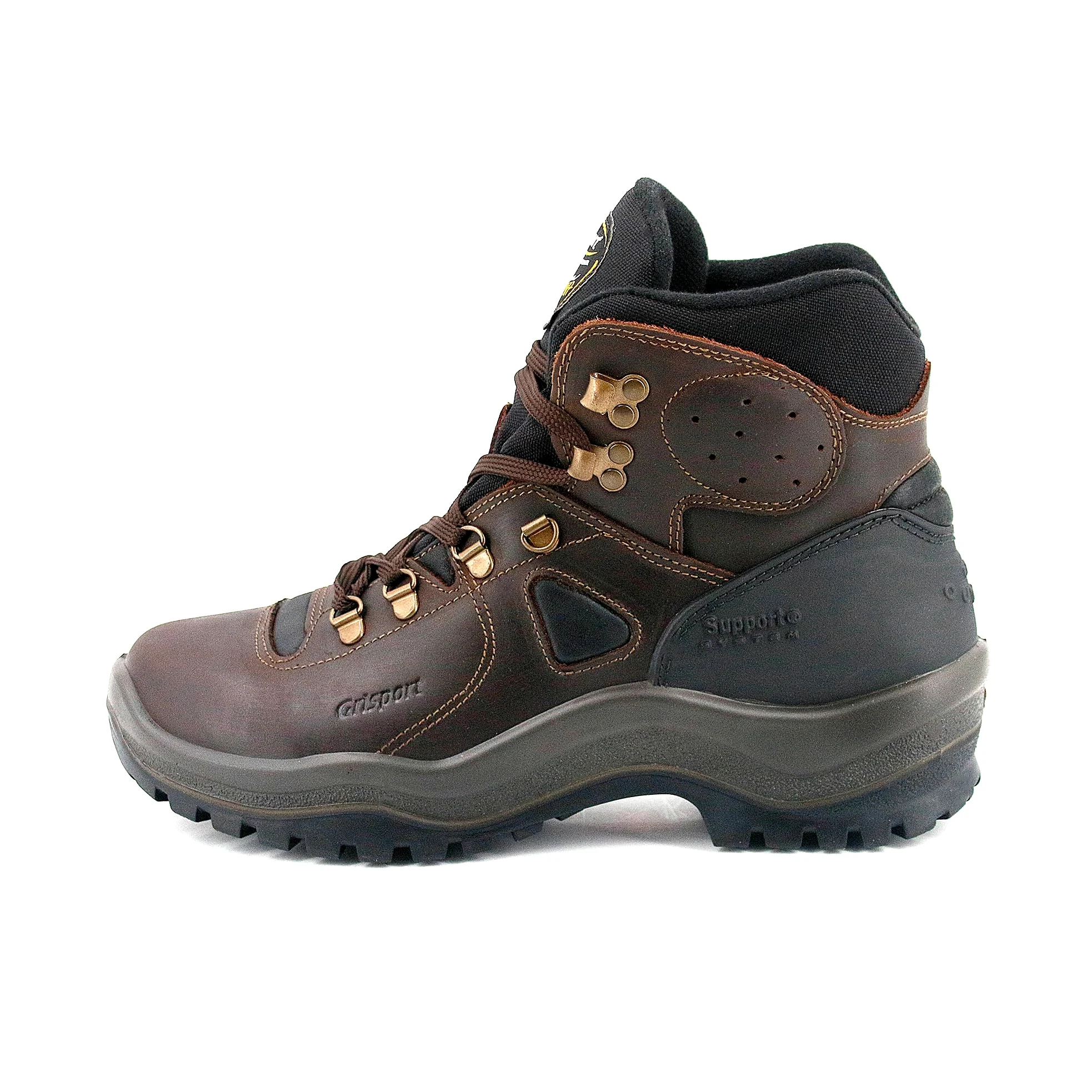 Grisport Scarpe Uomo Escursionismo Camminata Scarponi Montagna Stivali Impermeabili Pelle Lontra Dakar Trekking 629DV.9G (Marrone, 41)