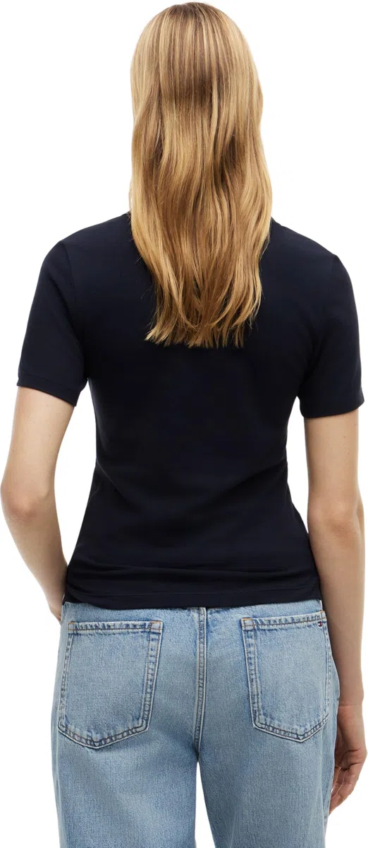 Tommy Hilfiger Donna Maglietta Polo Maniche Corte 1985 Polo Slim Fit