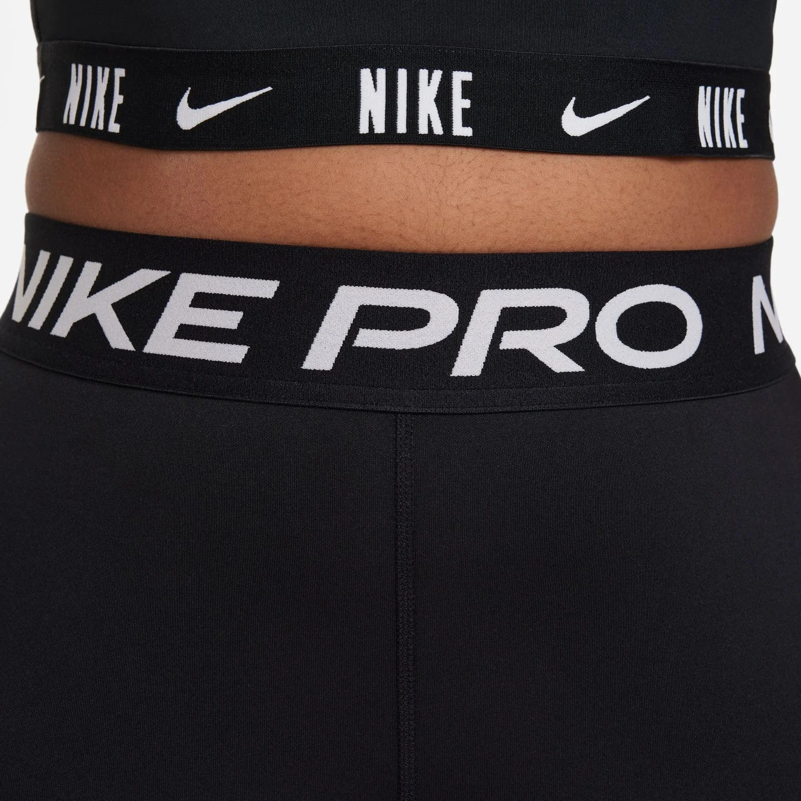 Nike PRO Big Kids Dri-Fit 12,7 cm Shorts Erweiterte Größe