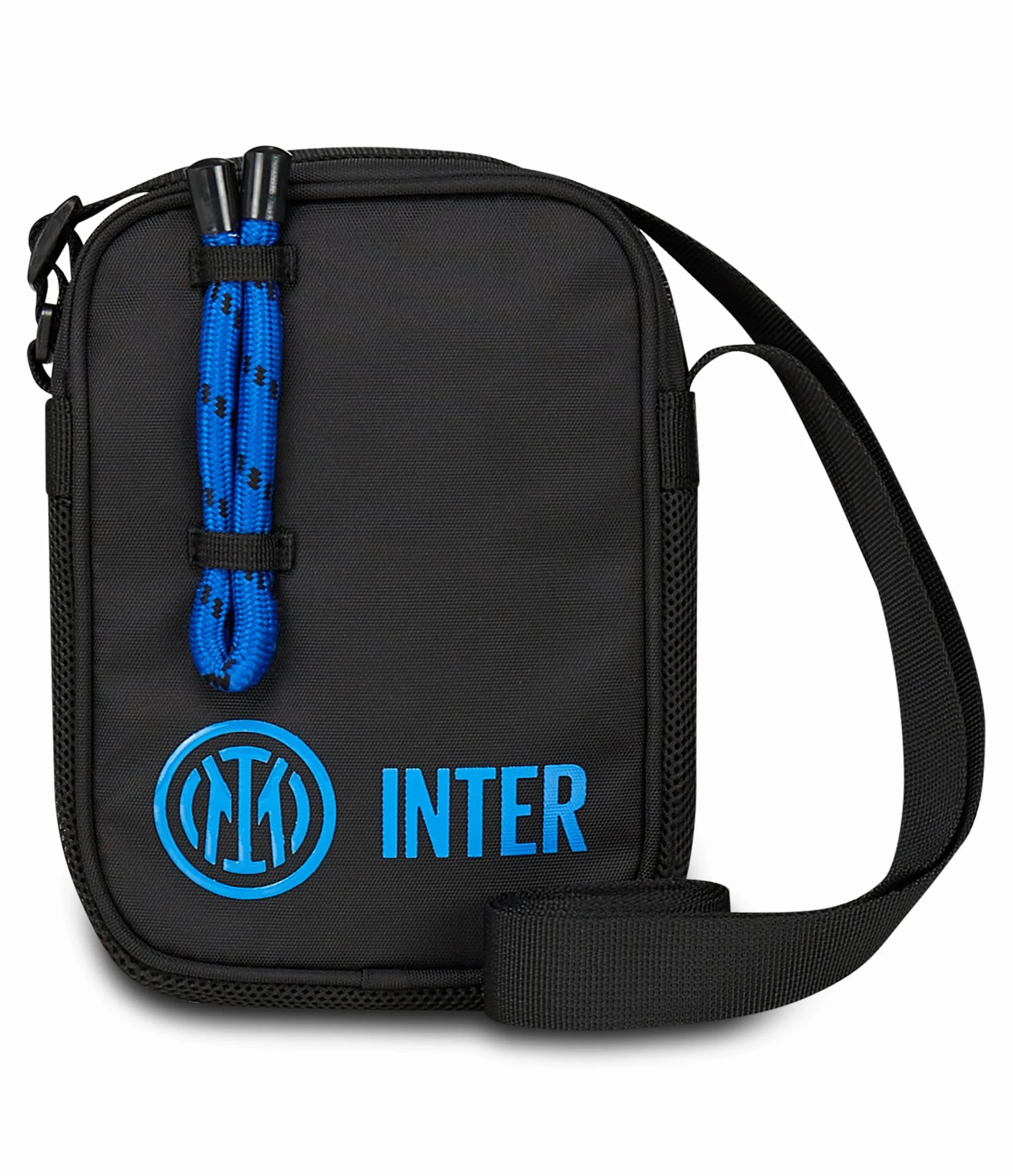 Seven Borsello INTER, Nero - Azzurro, Tracolla Bambini e Ragazzi, Adulti, Calcio, Prodotto ufficiale, Idea regalo