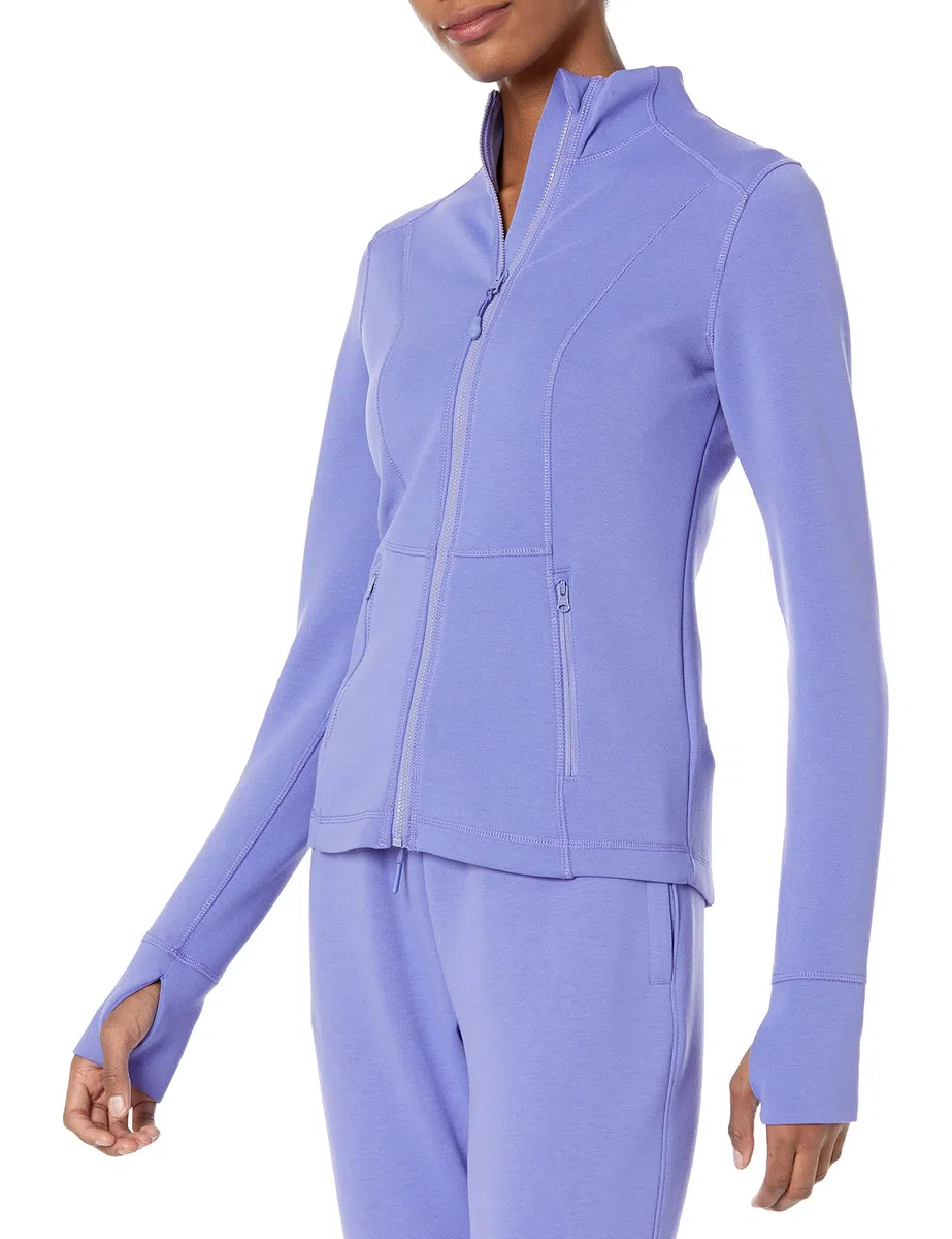 Amazon Essentials Donna Giacca Active Sweat con Zip