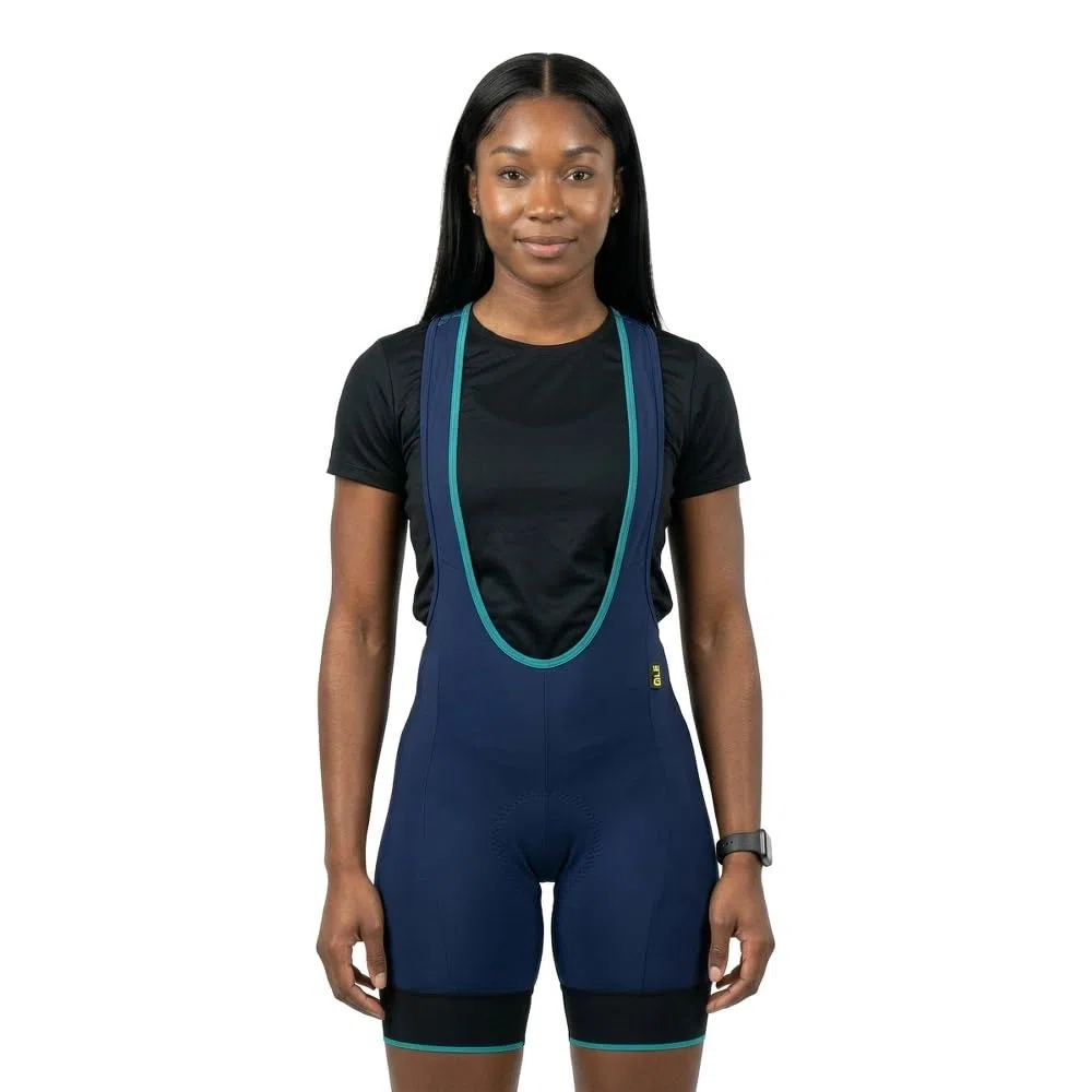 Ale' - Klimatik K-Atmo 2.0 Water Repellent, Pantaloncini con Bretelle Donna