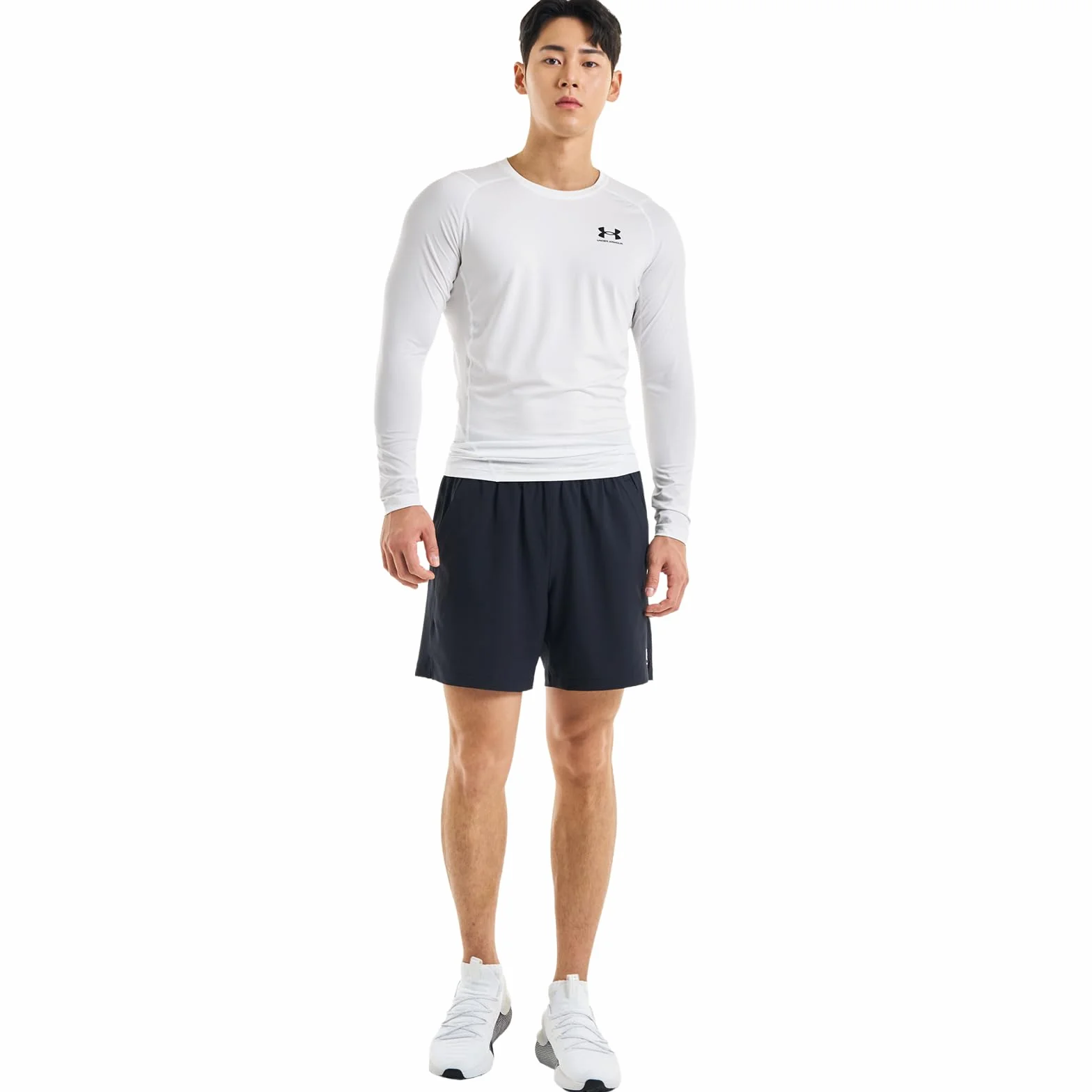 Under Armour UA HG Armour Printed LS-MDN//STL Maglia Uomo