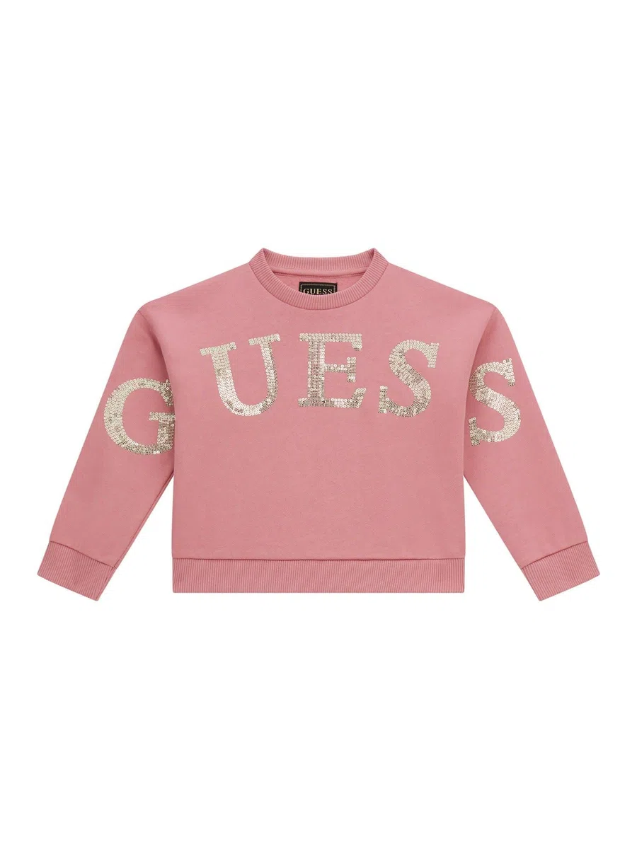 GUESS Long Sleeve Active Top Felpa da bambina