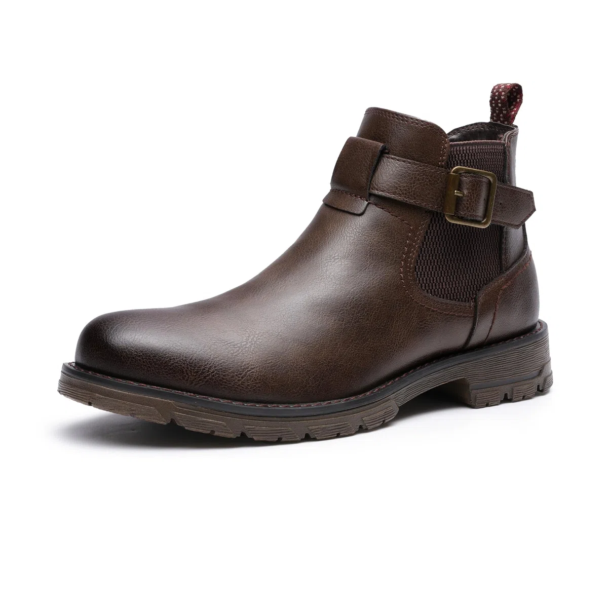 Bruno Marc Stivaletti Chelsea Uomo, Design Classico e Casual, Comodi Slip-on alla Caviglia