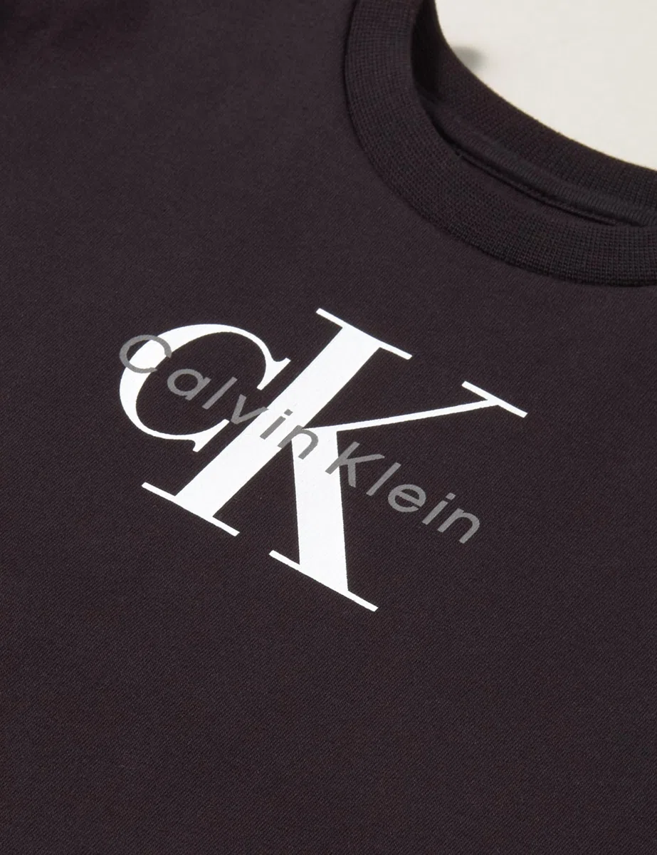 Calvin Klein Monogram Cn Sweatshirt Set In0in00353 Set Unisex - Adulto