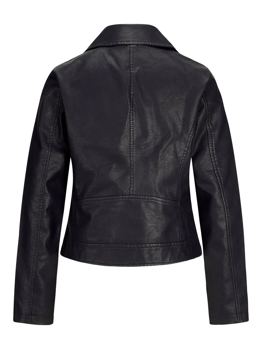 JACK & JONES Leather Look Biker Jacket JXGAIL Leather Look Biker Jacket