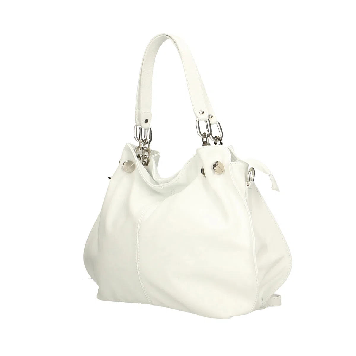 Chicca Borse Borsa a Spalla Donna in Pelle Made in italy 38x30x12 Cm