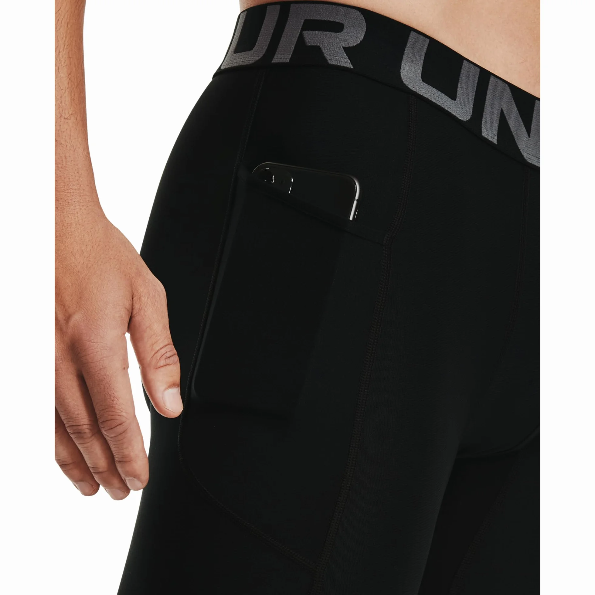Under Armour Uomo Pantaloncini A Compressione HeatGear Black