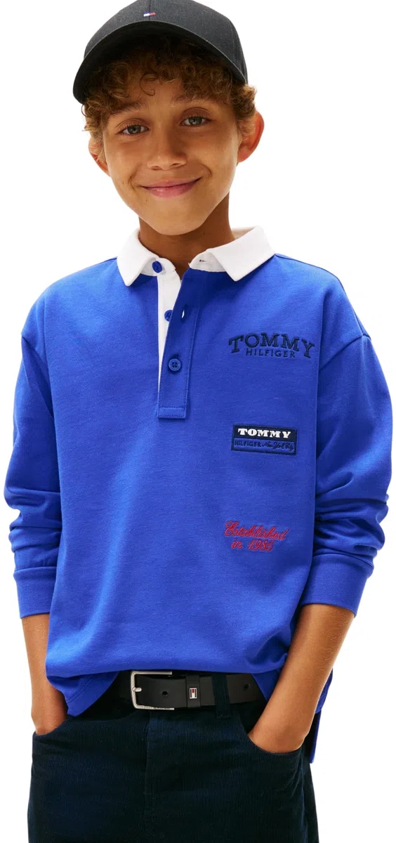 Tommy Hilfiger Polo L/S Bambini e Ragazzi