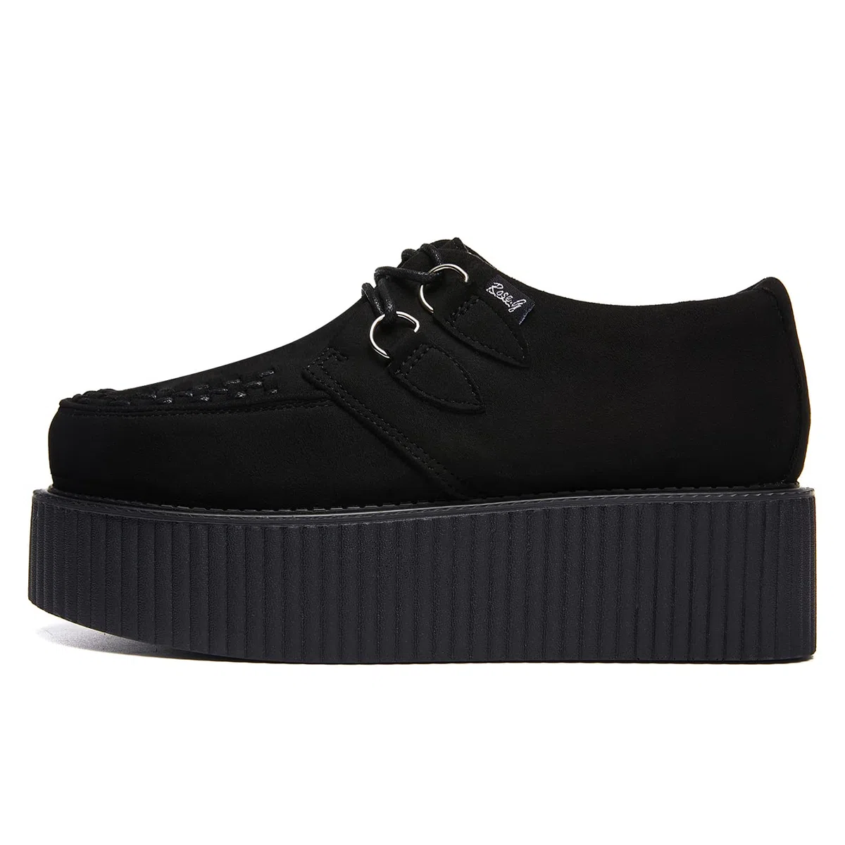 RoseG Scarpe Stringate da Donna Piattaforma Gote Punk Creepers
