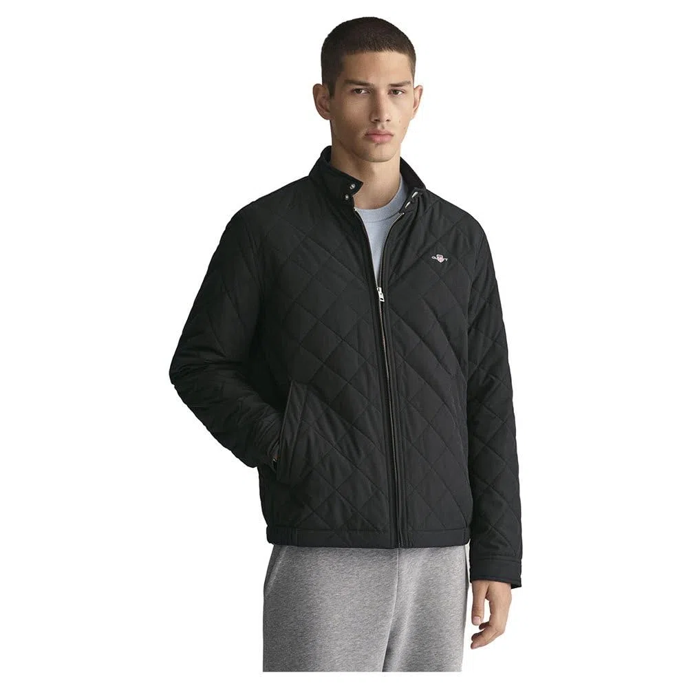 GANT Uomo Giacca Imbottita Per Antivento, Evening Blue