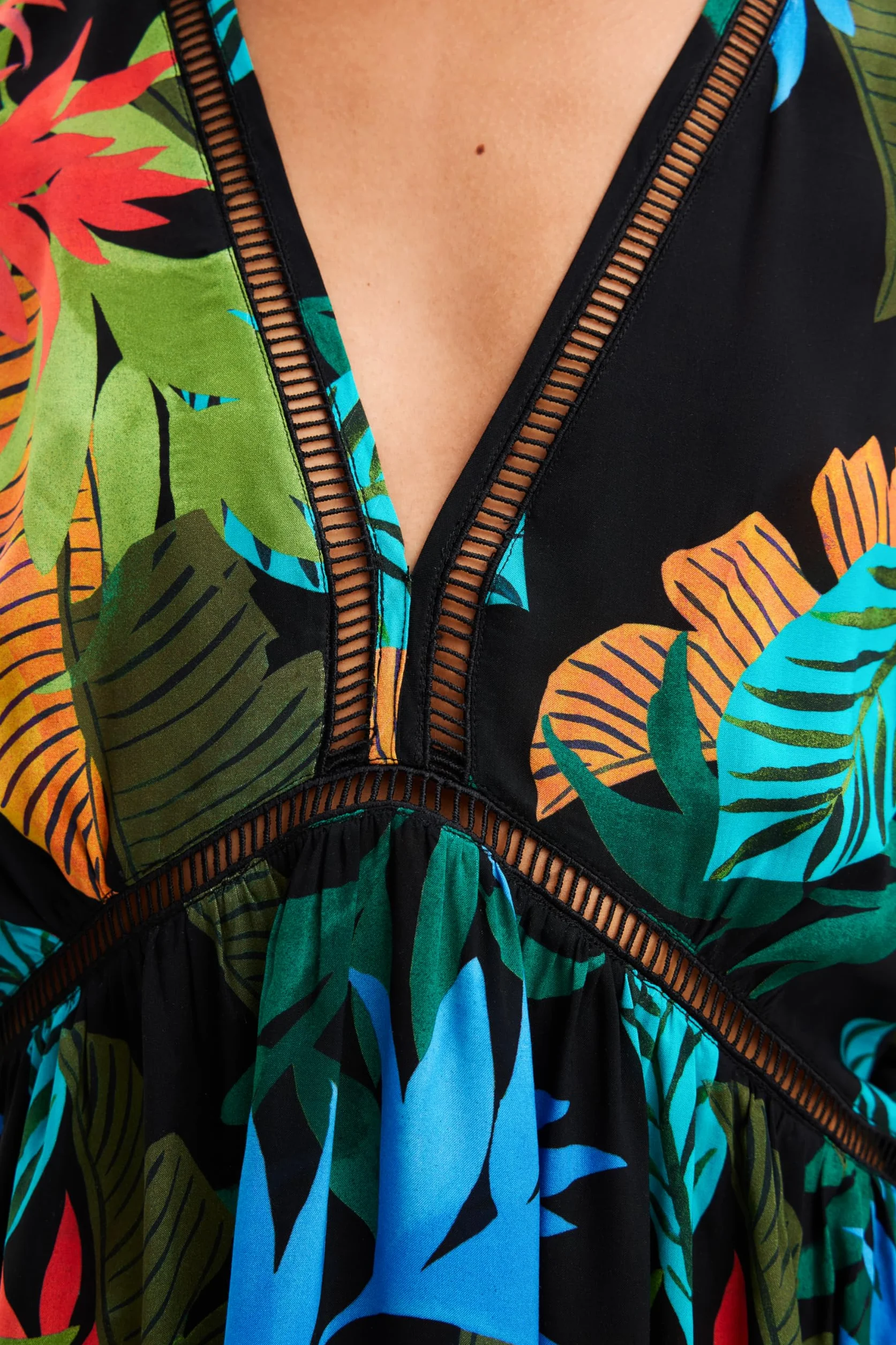 Desigual Swim_Top Tropical Party Bikini Donna