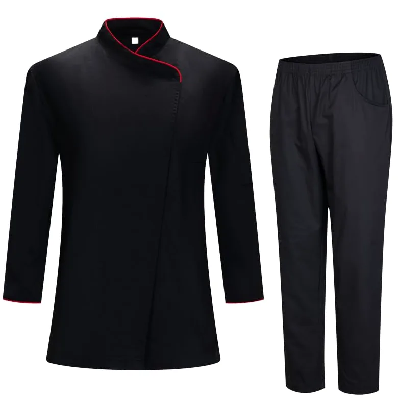 MISEMIYA - Giacca da Cuoco e Pantaloni da Donna - Giacca da Cuoco da Donna - Divisa da ospitalità - 731-8312