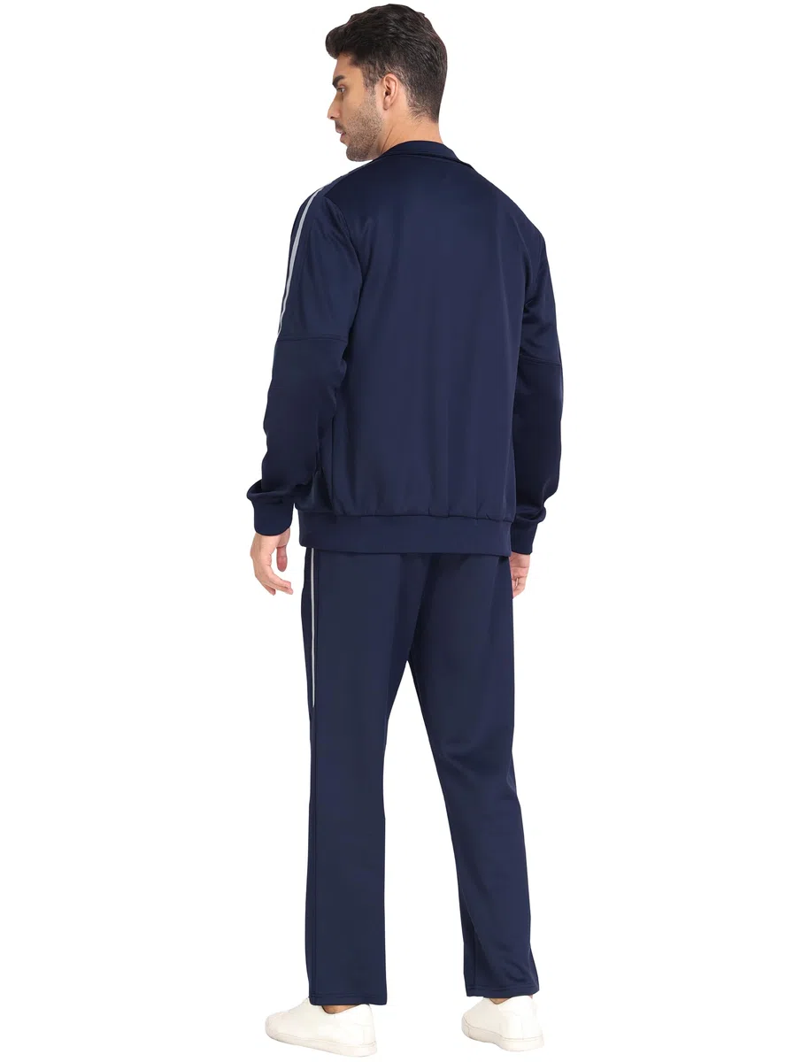 MoFiz Tuta da uomo Set Full Zip Running Sweatsuit per uomo manica lunga causale 2 pezzi abiti da jogging