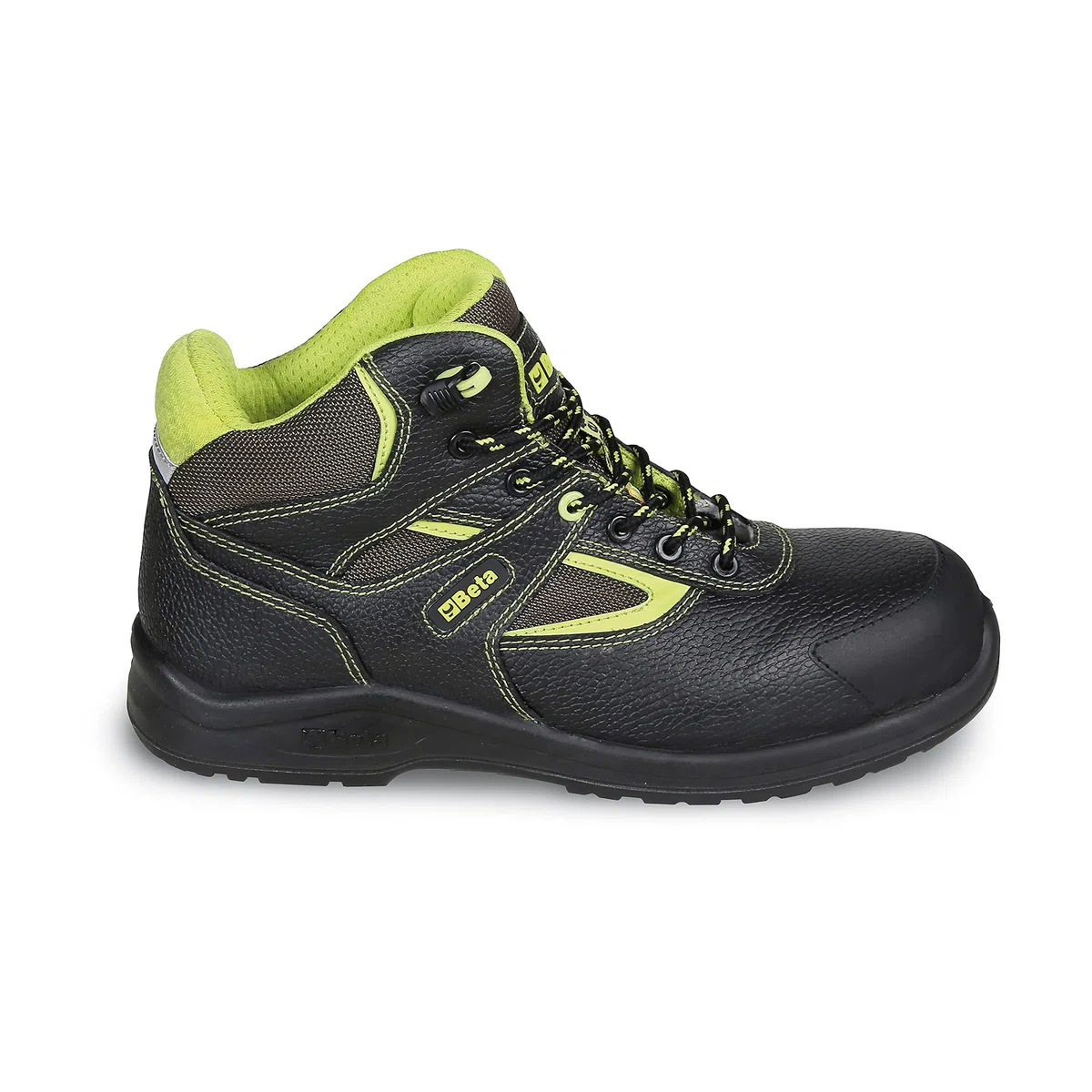 Beta7221PEK 43 - Scarpe Alte in Pelle Idrorepellente con Inserti in Nylon, Rinforzo antiabrasione nella Zona del Puntale e rapido sfilamento