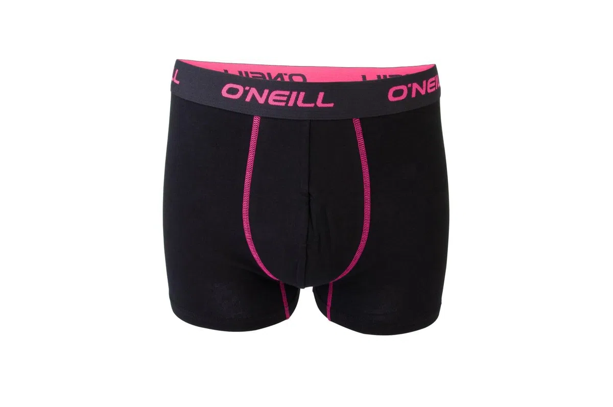 O'Neill Boxer da uomo in tinta unita Sport Boxer M L XL XXL 95% cotone uomo trunk mutandine senza intervento confezione da 6 pezzi nero rosso blu
