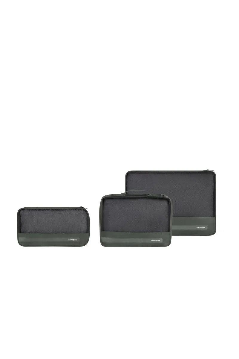 Samsonite – Set da 3 cubi da viaggio, Verde