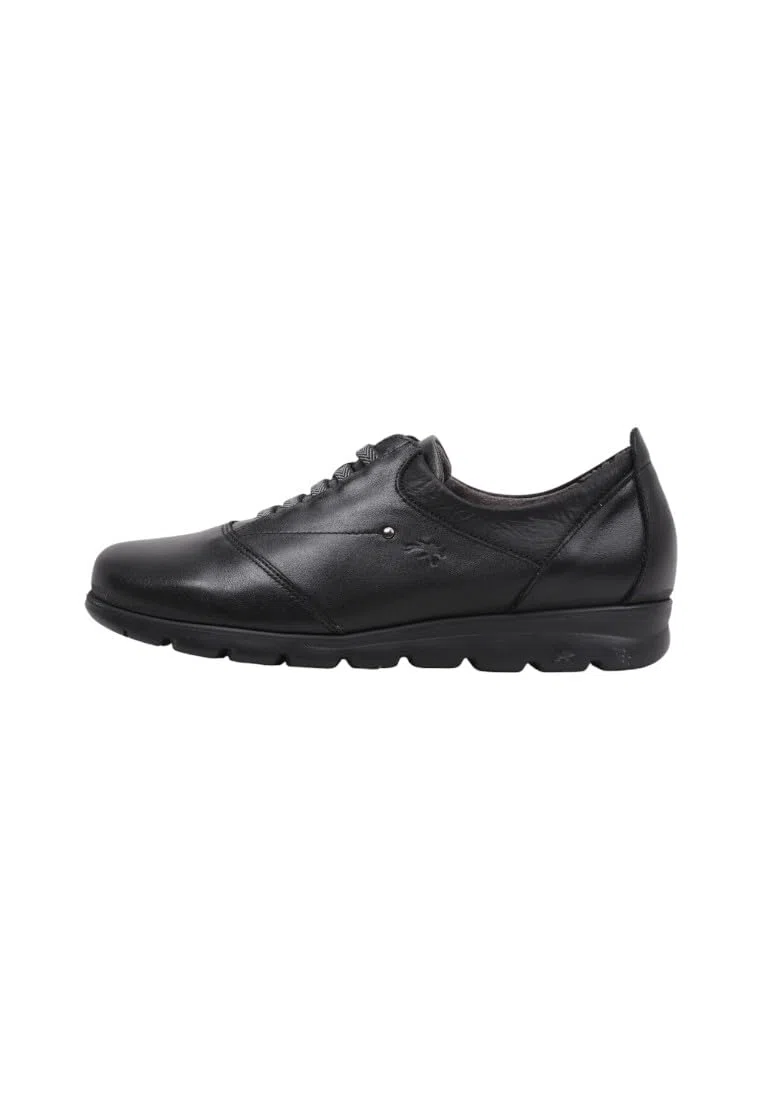 Fluchos F0354 Sugar Nobuck Negro Negro-STK- Susan