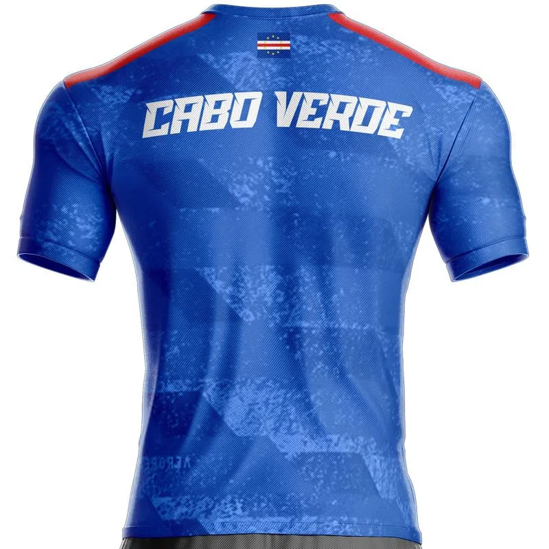 Maglia Cap Verde CV-412 Calcio, Regalo, Bandiera