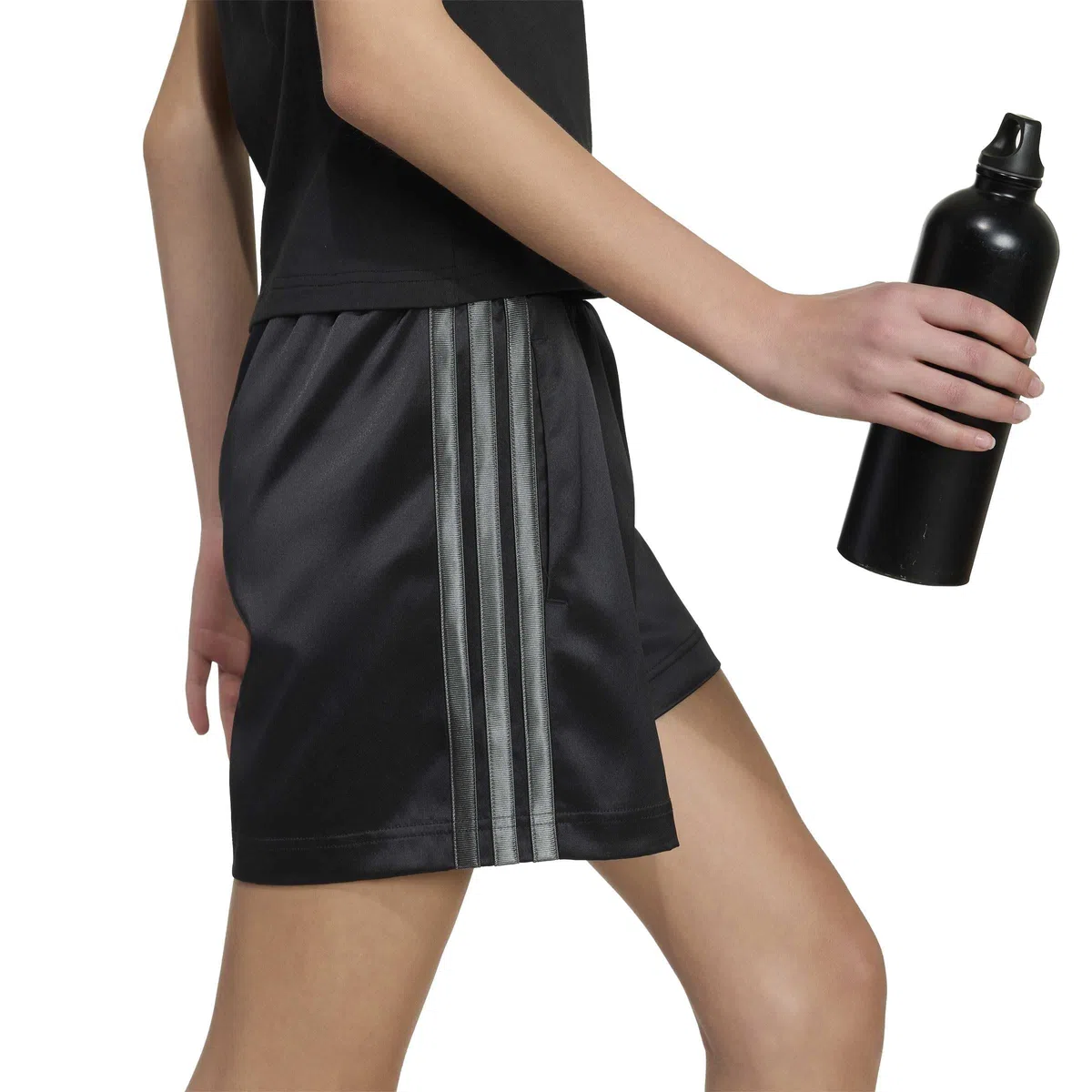 Adidas Pantaloncini Corti da Ragazza in Raso