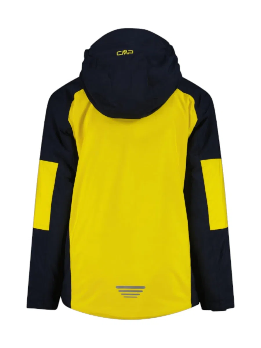 CMP Giacca da sci per bambini in twill con cappuccio