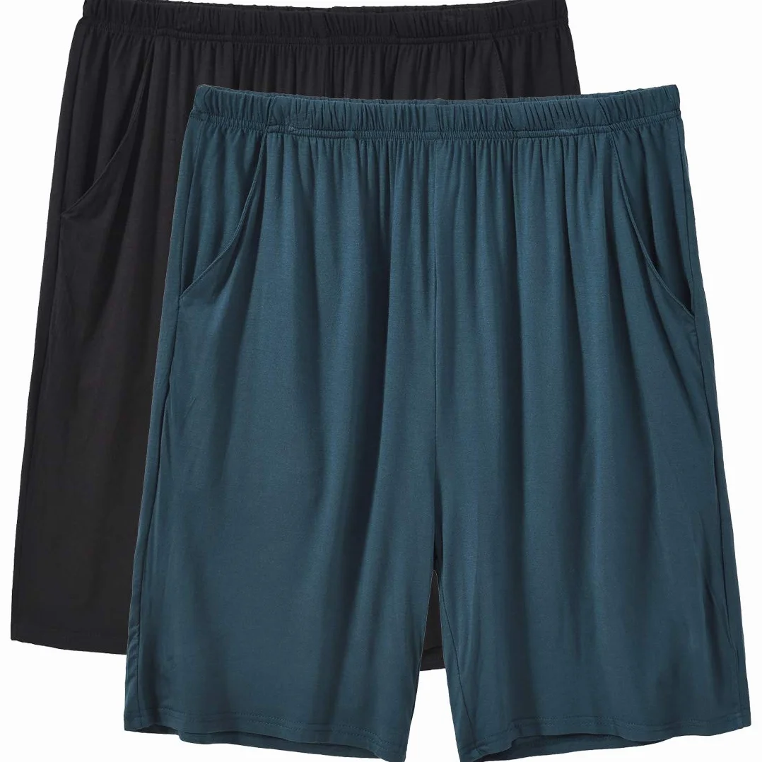 MoFiz Pantaloni Pigiama Uomo Modal Pantaloni Morbidi con Tasche