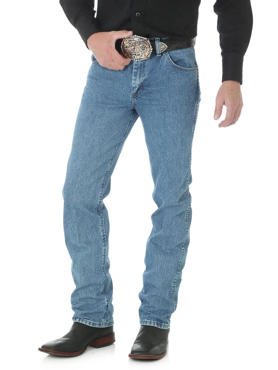 Wrangler - Premium Performance Cowboy Cut Slim Fit Jean, Jeans Uomo