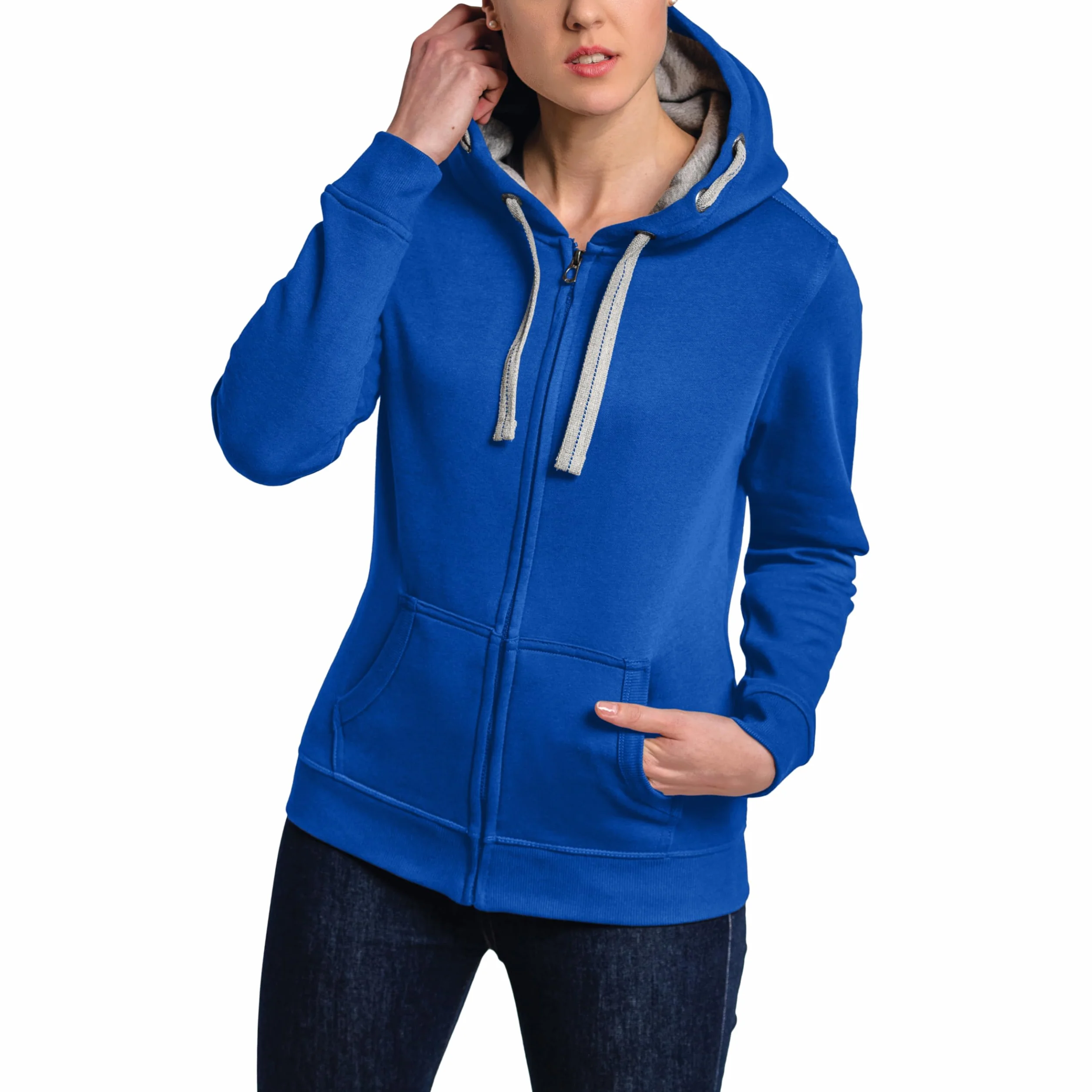 HRM Giacca F Hoodie Donna (Pacco da 1)