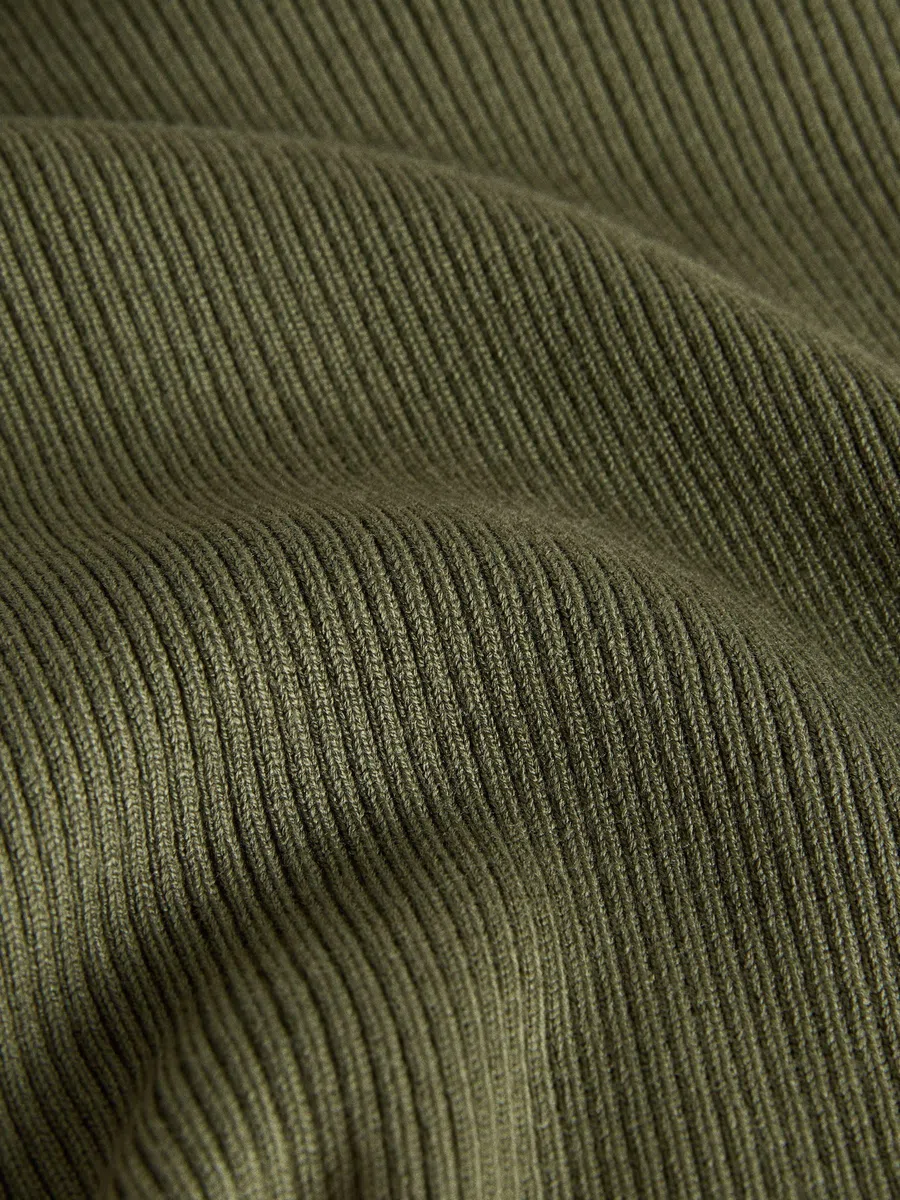 THE SET Donne Confezione da 3 Cardigan Eleganti in Maglia con Taglio Lungo, Scollo a V e Bottoni Alti in Vita