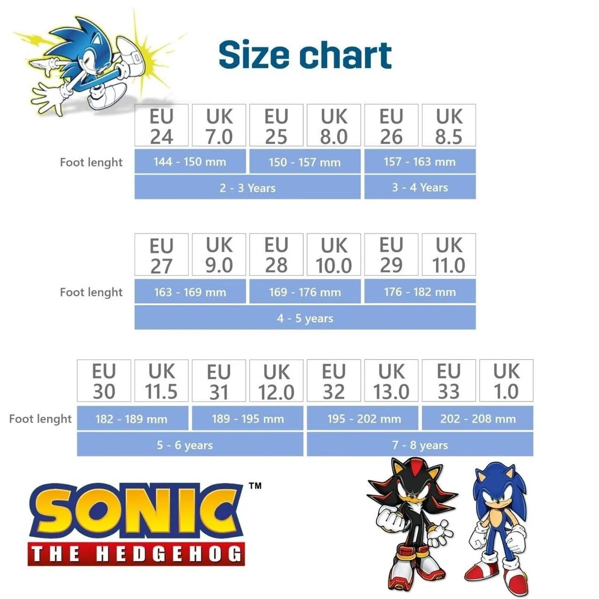 Leomil Sonic Pantofole Bambino Slipper Bambini e Ragazzi, Adatte per la casa e la scuola materna