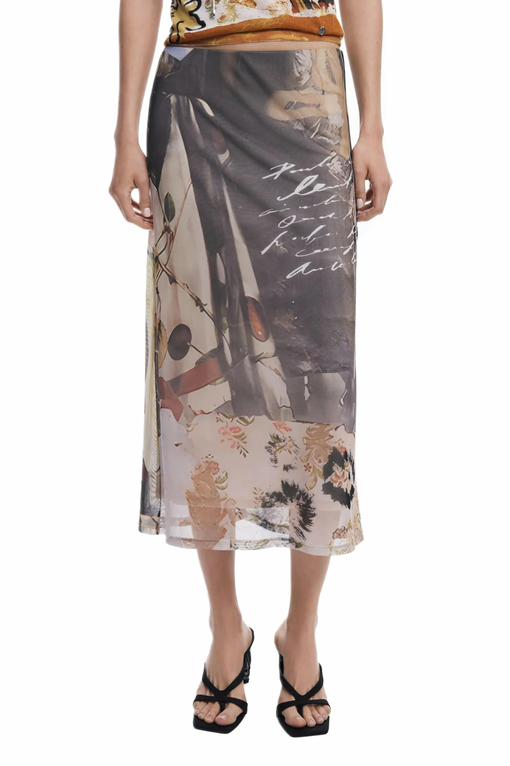 Desigual 25wwfk05 Skirt Donna