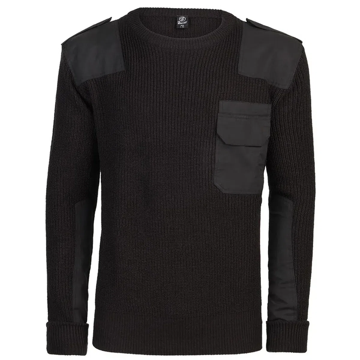 fratelliditalia.org Maglione Pullover Gomiti rinforzati Spalle rinforzate Militare Uomo Invernale