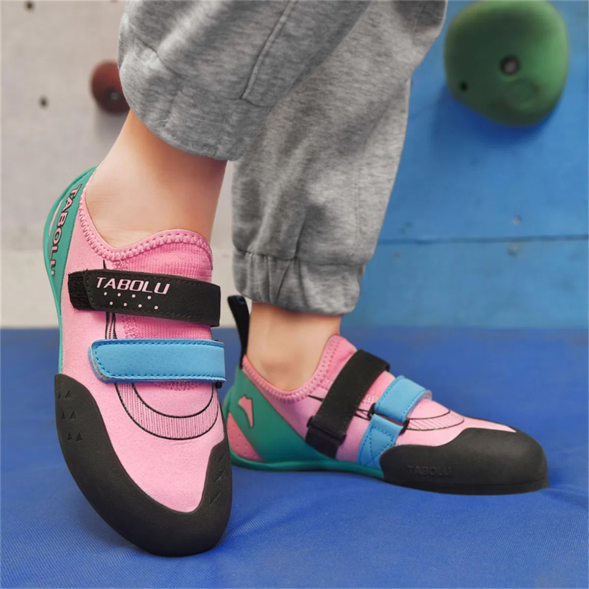 Scarpe da Arrampicata da Donna Scarpe da Boulder Indoor per Principianti Leggere per Bambini