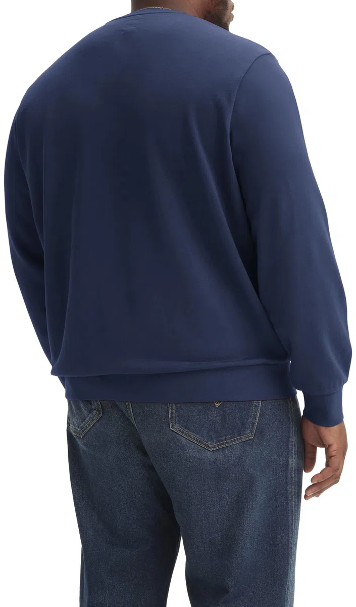 Levi's Big & Tall Original Housemark Crew Felpa Uomo