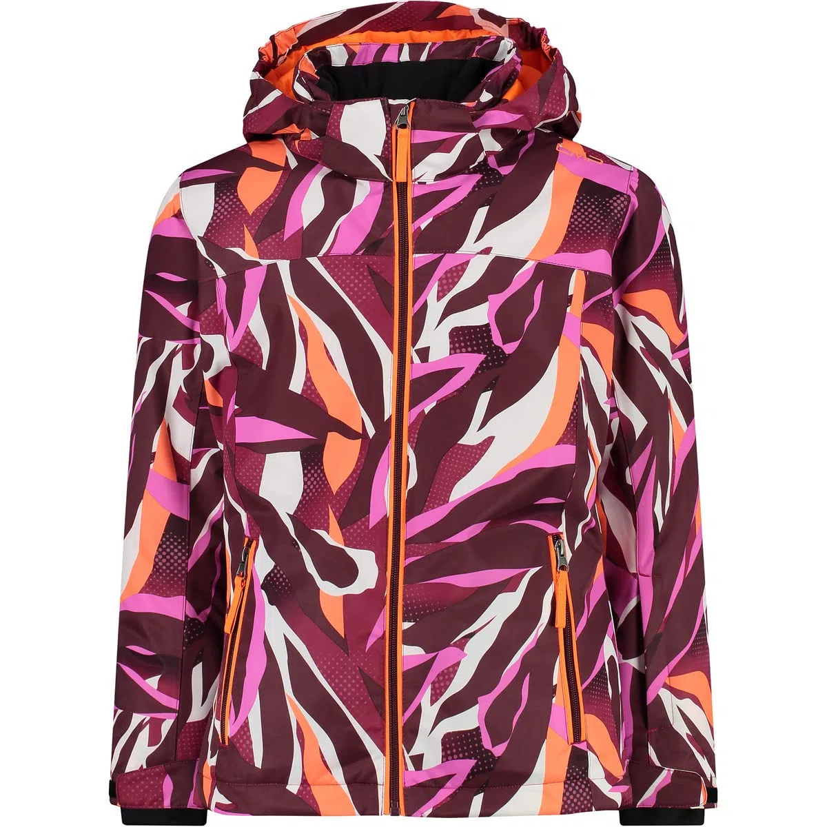 CMP Giacca Da Sci In Twill Da Bambini Con Cappuccio Removibile Giacca Unisex - Bambini e ragazzi (Pacco da 1)