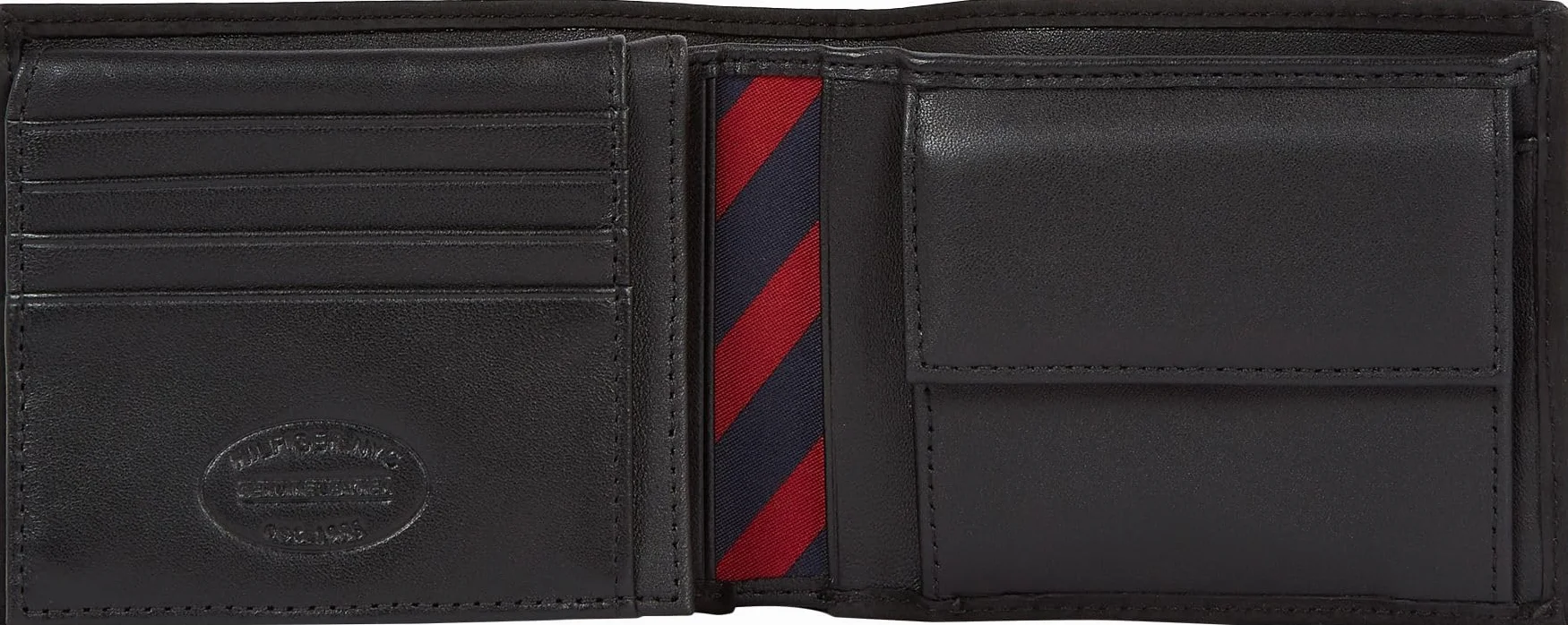 Tommy Hilfiger Uomo Portafoglio Johnson con Scomparto Monete